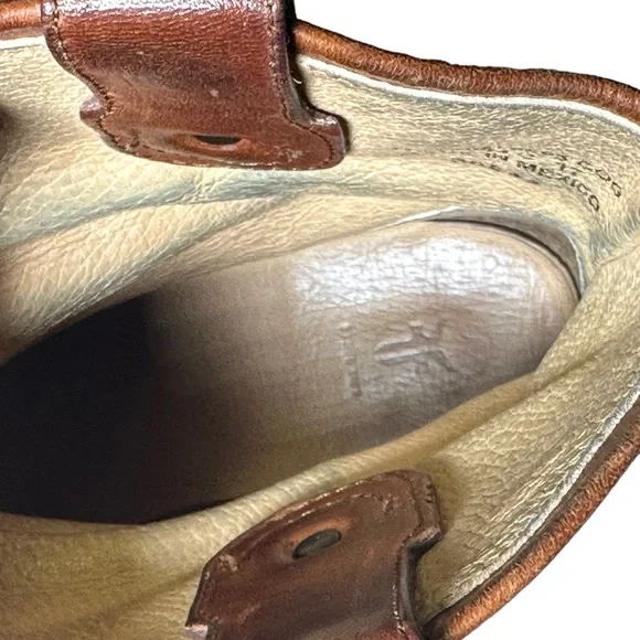 Frye Jackie Button Leather Ankle Boots Size 7.5 - Picture 15 of 16